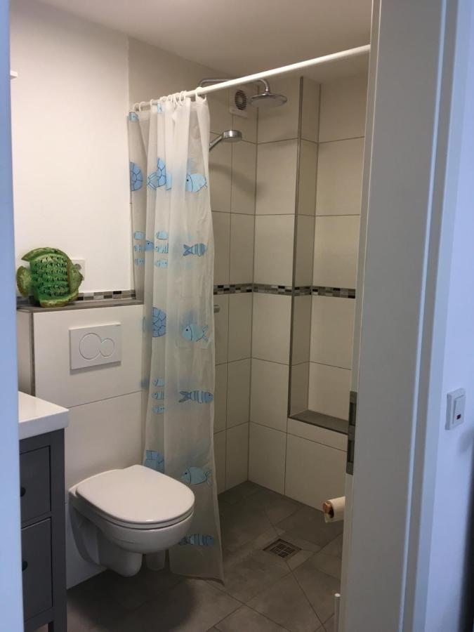 Moderne Wohnung Mit Studio In Bauernhausscheune Am See Biersdorf Exterior foto